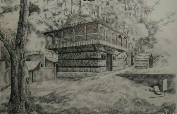 A Crafted hut (cityscape)